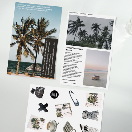 10 pieces of new artistic niche travel cards postcards for home indoor wall self-adhesive decoration