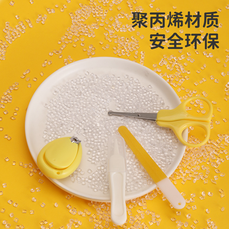 Animal dibujos animados bebé uñas Clippers traje bebé cuidado de uñas 4 piezas barril uñas Clippers