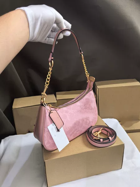 New 2026 cross-border printed women's underarm bag, fashionable and versatile shoulder and crossbody bag with a high-end feel, dumpling bag