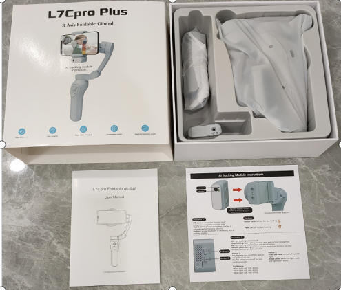 Estabilizador Gimbal Plegable para Celular de ABS, Antivibración para Transmisión en Vivo image 10