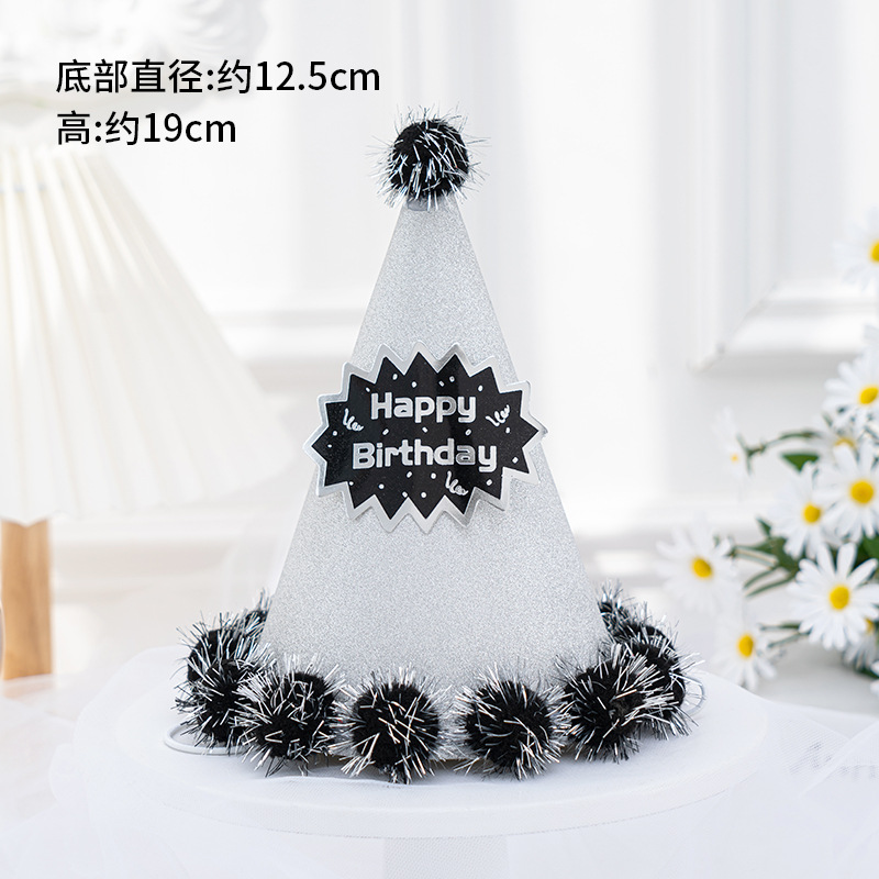 INS Internet celebridad sombrero de cumpleaños lindo fieltro alas de Ángel sombrero Fiesta infantil bebé de un año de edad banquete accesorios de la foto