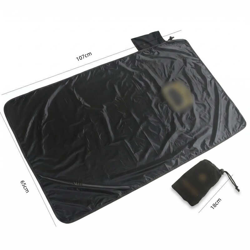 New popular portable black carpet with fabric cover, waterproof and thickened, suitable for outdoor use, available for cross-border dropshipping New popular portable black carpet with fabric cover, waterproof and thickened, suitable for outdoor use, available for cross-border dropshipping