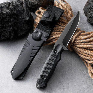 Spot Cross-Border Outdoor Straight Knife Cutting Knife High Hardness Portable Knife Multi-Functional Knife Kitchen Household Fruit Knife