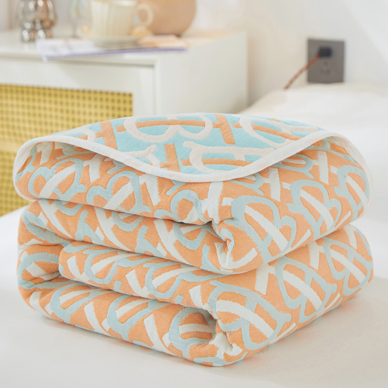 (Barry) / 90x 100cm "cotton 6 layer yarn" baby