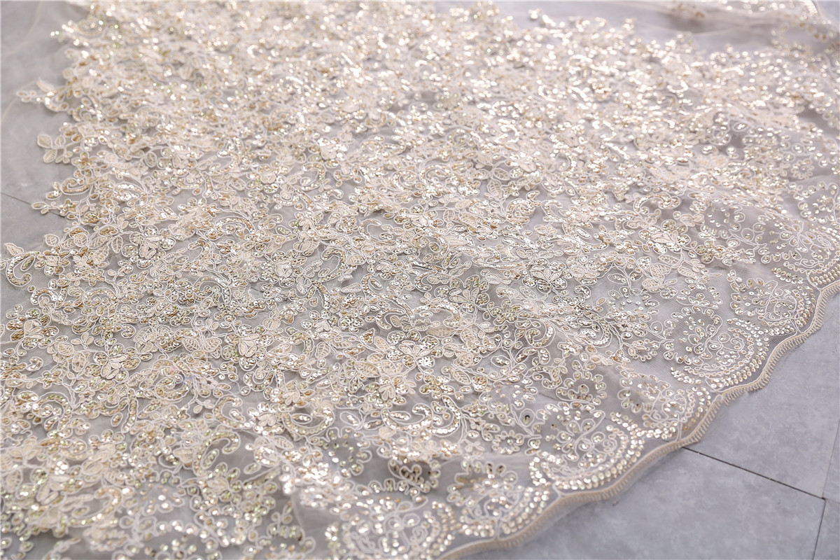 Champagne-Wedding-Veils-3-Mete