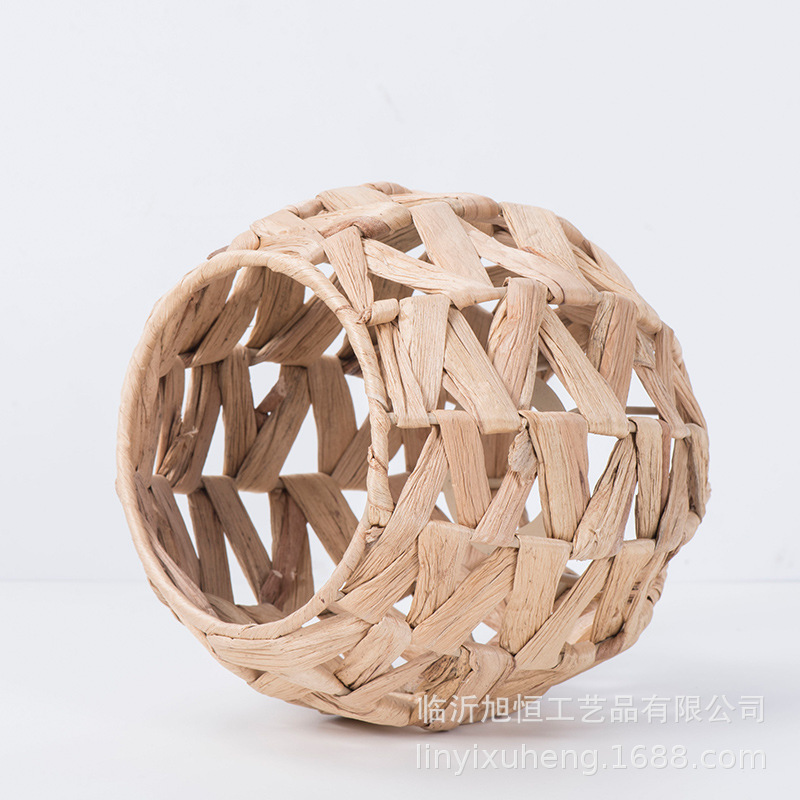 Lámpara de paja, linterna, candelabro chino creativo, tienda de ollas calientes, sala de té, lámpara, casa de familia, candelabro retro, pantalla de ratán