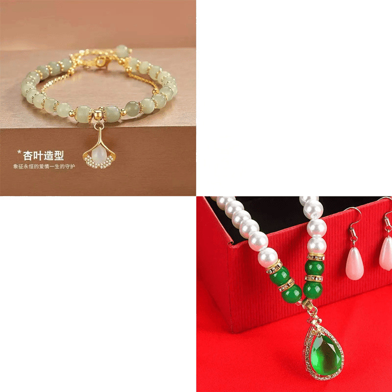 Madre cumpleaños niña esposa anciano año de nacimiento día de la madre collar creativo pulsera cálida
