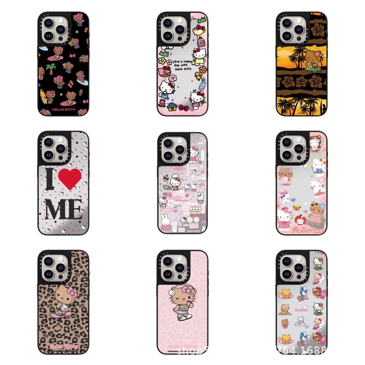 Magsafe Magnetic Hellokitty Hello Kitty Suitable for Apple 16 Mobile Phone Case Iphone17Promax Card