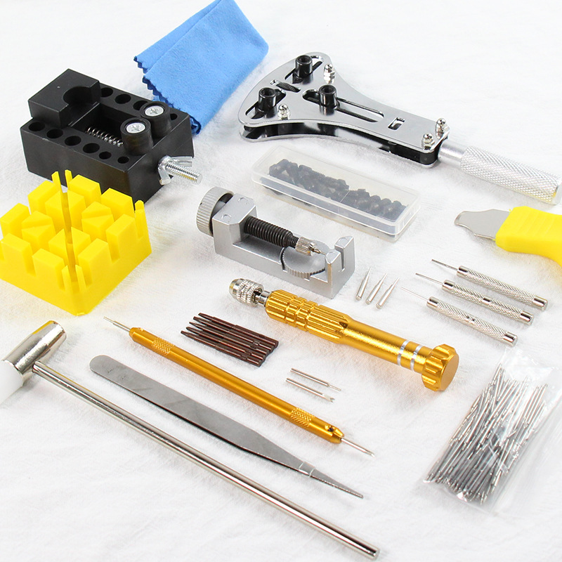 修表工具套装新款手表维修工具包跨境149合1拆卸换电池组合工具
