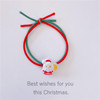 Christmas hair rope, ponytail, cute decorations