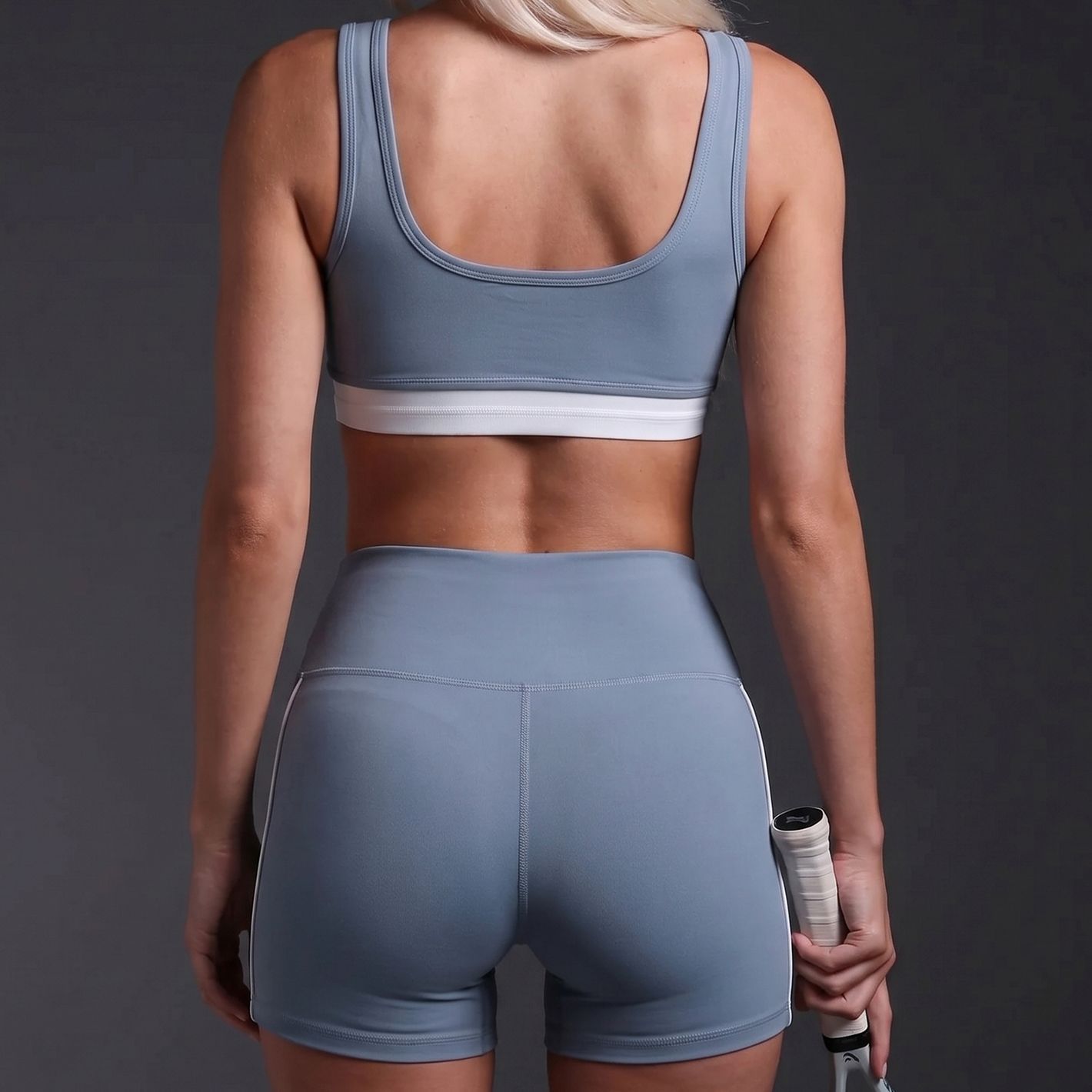 Ropa interior deportiva al aire libre chaleco de yoga con cojín de pecho bra de fitness conjunto de pantalones cortos