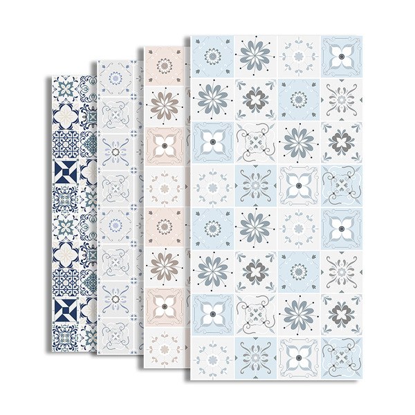 Self-adhesive non-slip wallpapers