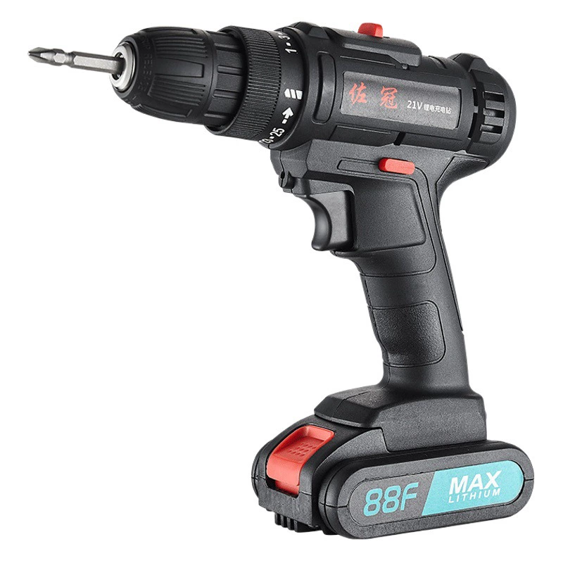 Zoguan литиевая электрическая дрель двухскоростная перезаряжаемая дрель-пистолет дрель многофункциональная бытовая электрическая отвертка Заводская розетка