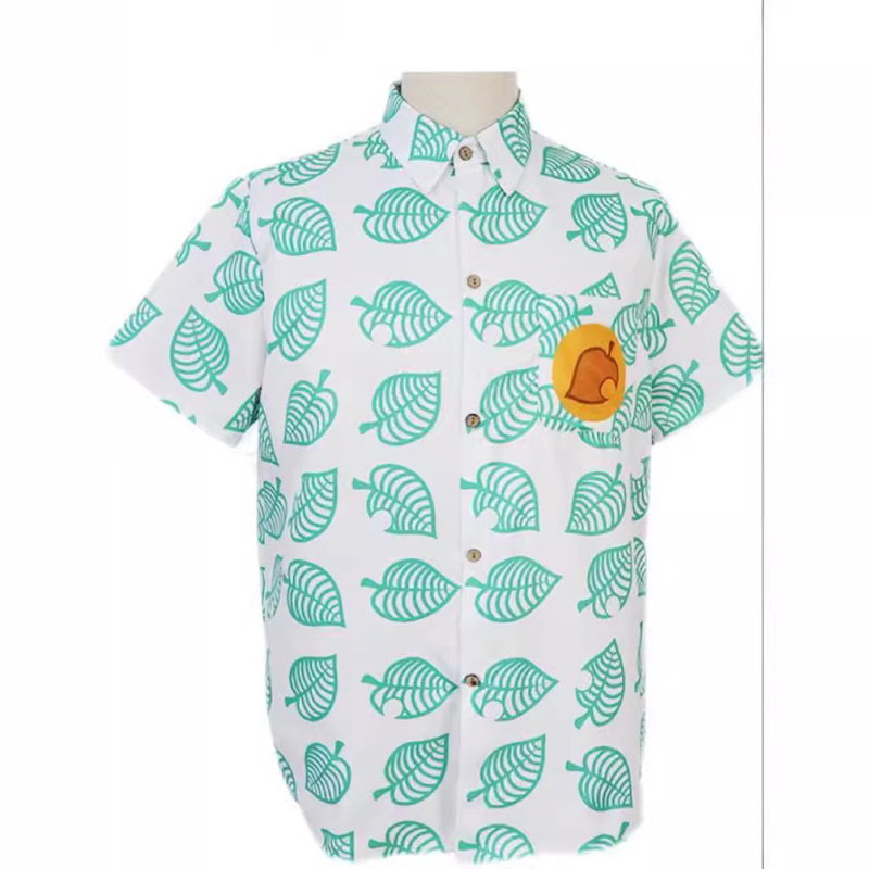 Animal Mori Friends Association Animal Mori cosplay Same Style Leaf Shirt Nake Bean Grain Ji Shirt