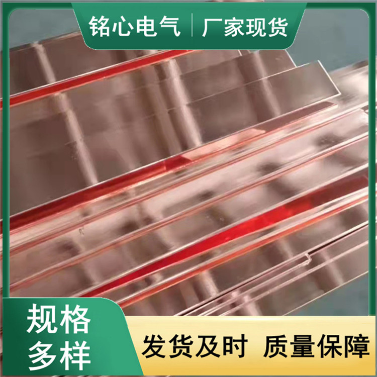 镀铜接地扁钢40X4 50X5 铜包钢扁钢  镀锡铜接地棒14.2 16 17.2