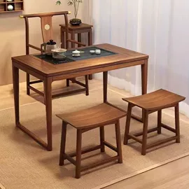实木床;餐桌;实木沙发