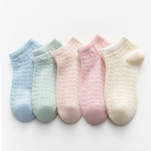 Crystal Silk Socks Women's Socks Summer Thin Breathable Low Mouth Ultra-thin Mesh Transparent Women's Boat Socks Summer Women's Socks
