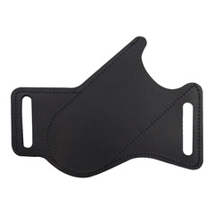 Leather EDC Folding Knife Sheath Waist Cord Carrying Tactical Tool Case Outdoor Folding Knife Waist Bag Storage Bag