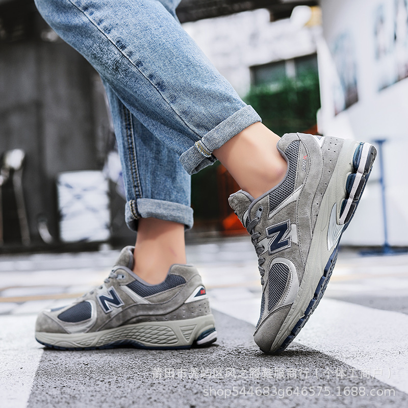 NB2002 莆田工場直送レトロお父さん靴メッシュシューズカップルスタイル男性と女性のトレンディな通気性|undefined