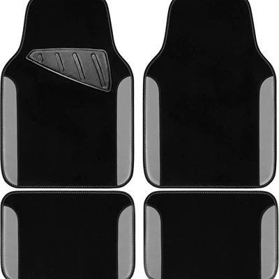 in the Car, Wear-Resistant and Easy – Avtomobil döşəmə paspasları - fm0714-1-3344cm-two-piece-pack