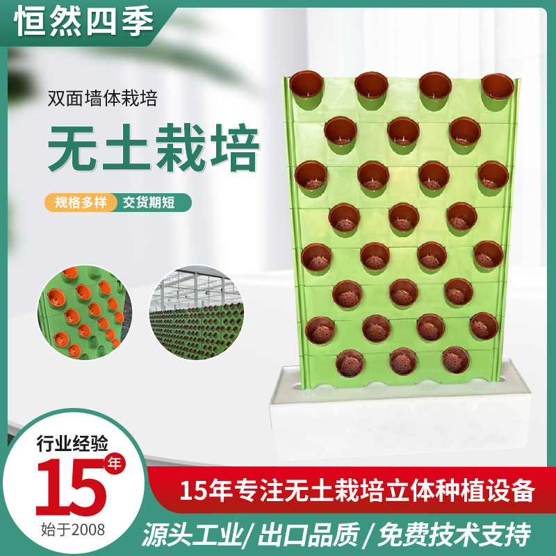 Fábrica al por mayor interior de doble cara pared de la planta de cultivo pared caja de plantación pared ecológica pared de la planta verde