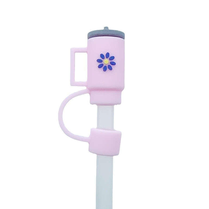 Creativo transfronterizo 10mm tapa de pajita Amazon temu caliente tapa de pajita de garra de gato tapa a prueba de polvo tapón de pajita al por mayor