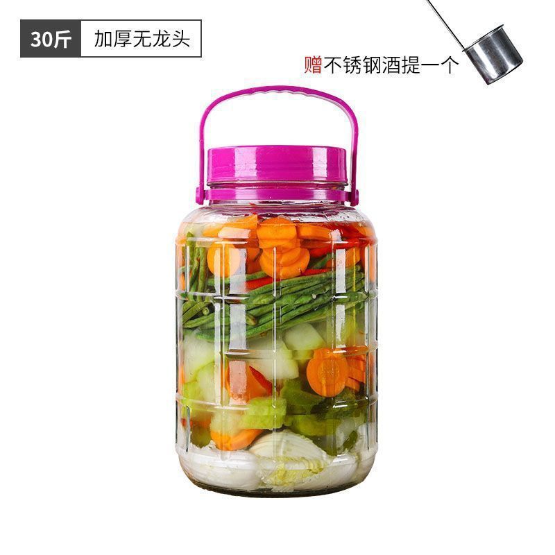 泡酒玻璃瓶食品级家用密封罐龙头泡菜坛子腌菜专用杨梅酒瓶空瓶|undefined