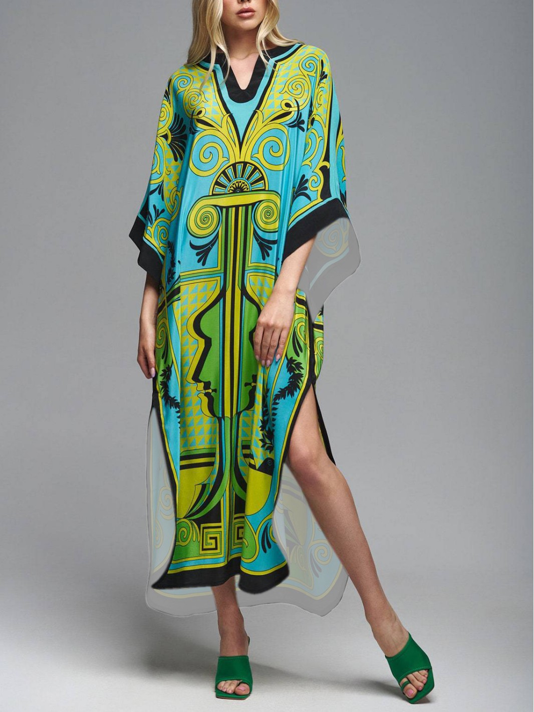 Europa y América nueva camisa de playa vestido de vacaciones de playa bikini camisa de baño vestido de camisa de protección solar 5A001