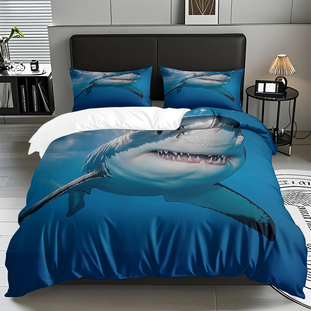 Ventas transfronterizas calientes de una variedad de patrones de reliquias marinas impresión digital colcha