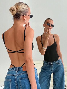 Z 22206 High Cut Solid Color Backs Swimsuit �߲��B�wӾ��