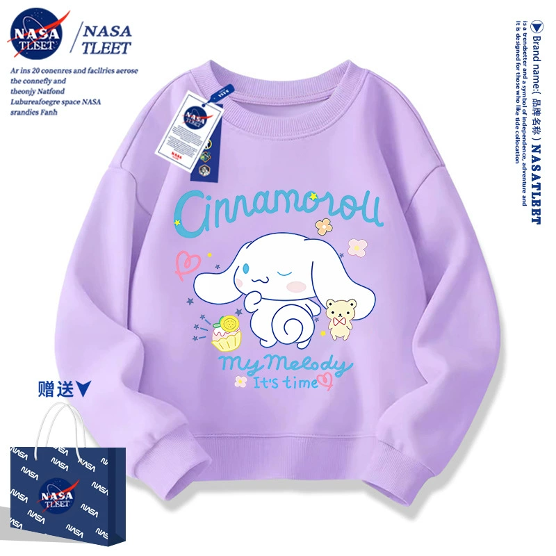 NASA совместимый новый мультяшный стиль студент верхняя одежда осень-зима милый песик Cinnamon dog Cinnamoroll толстовка