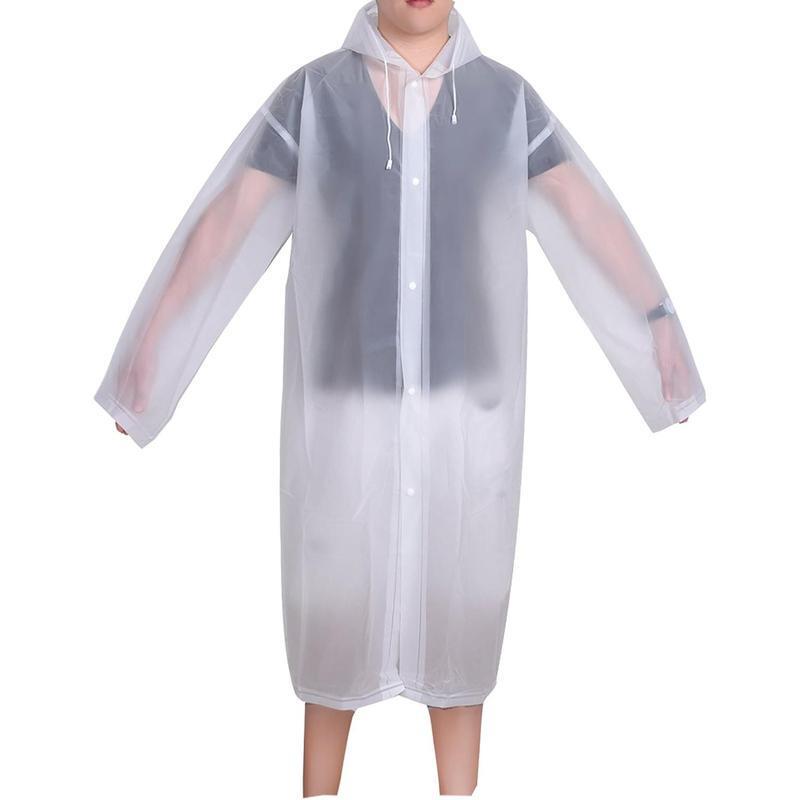 2025 New Cross-Border Dropshipping Adult Portable Raincoat with Hood and Sleeves Poncho