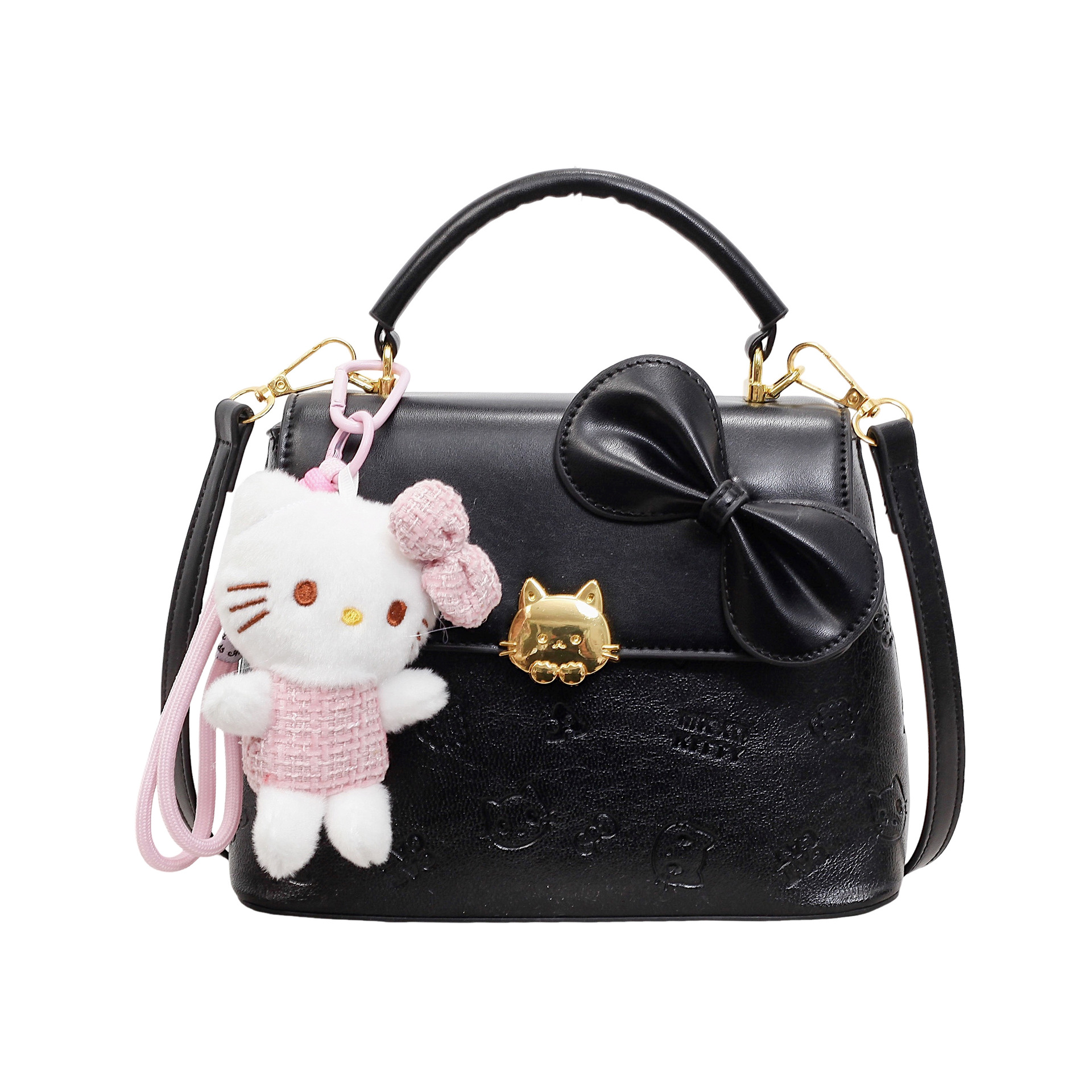 Bolso de hombro de moda coreana de mujeres dibujos animados lindos colgantes de impresión bolso de mano bolso de mano dulce fresco bolso pequeño image 8