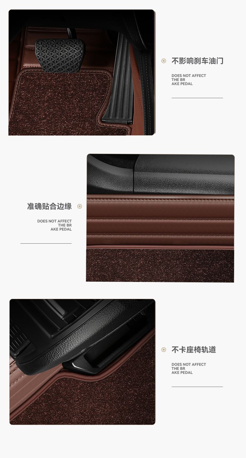 Suitable for Tesla modely Floor Mats, Fully Surrounded by Original Factory, 2022 Tesla Model Ya Large Surround Floor Mats