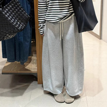 2025秋新款孕妇裤子外穿孕妇装无托腹宽松大码怀孕期孕妇装12182