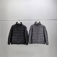 M家高版本厂家批发外贸25s秋冬新款轻薄男女款单品修身羽绒服外套