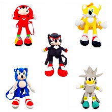 现货速发索尼克Sonic背包大号儿童书包毛绒包包毛绒玩具批发