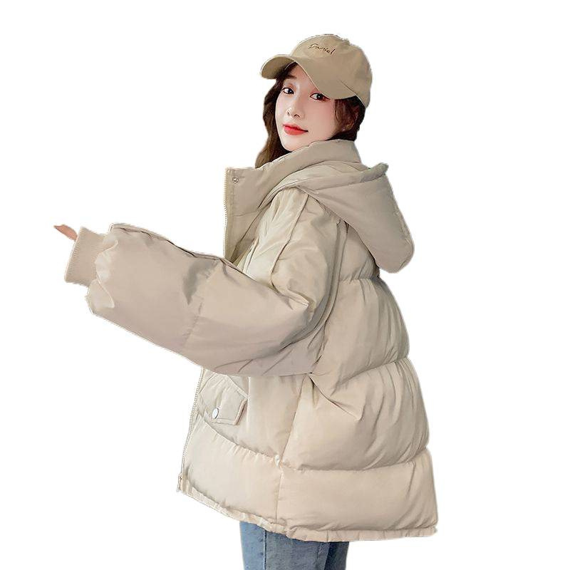 加厚面包服短款羽绒棉衣棉服女韩版宽松秋冬季外套棉袄2025年新款|undefined