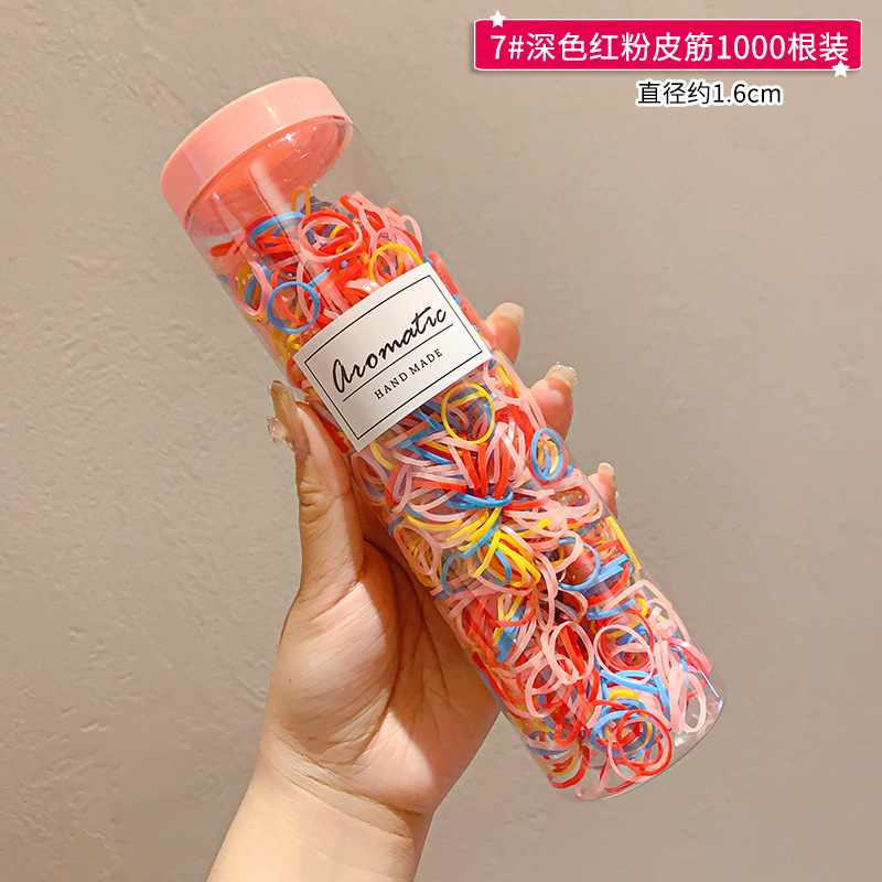 Banda de goma desechable para niños, el cabello del bebé no daña el cabello