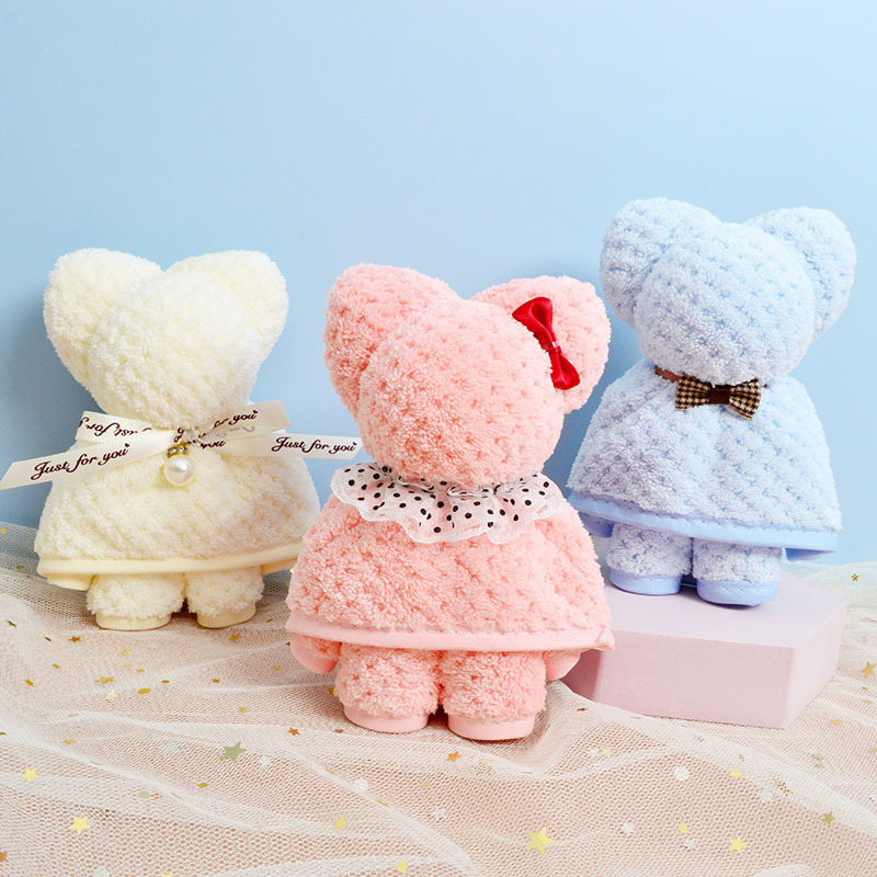 Bear towel with hand gift wedding wedding wedding candy supplies New Year March 8th Women's Day gift items wholesale Bear towel with hand gift wedding wedding wedding candy supplies New Year March 8th Women's Day gift items wholesale