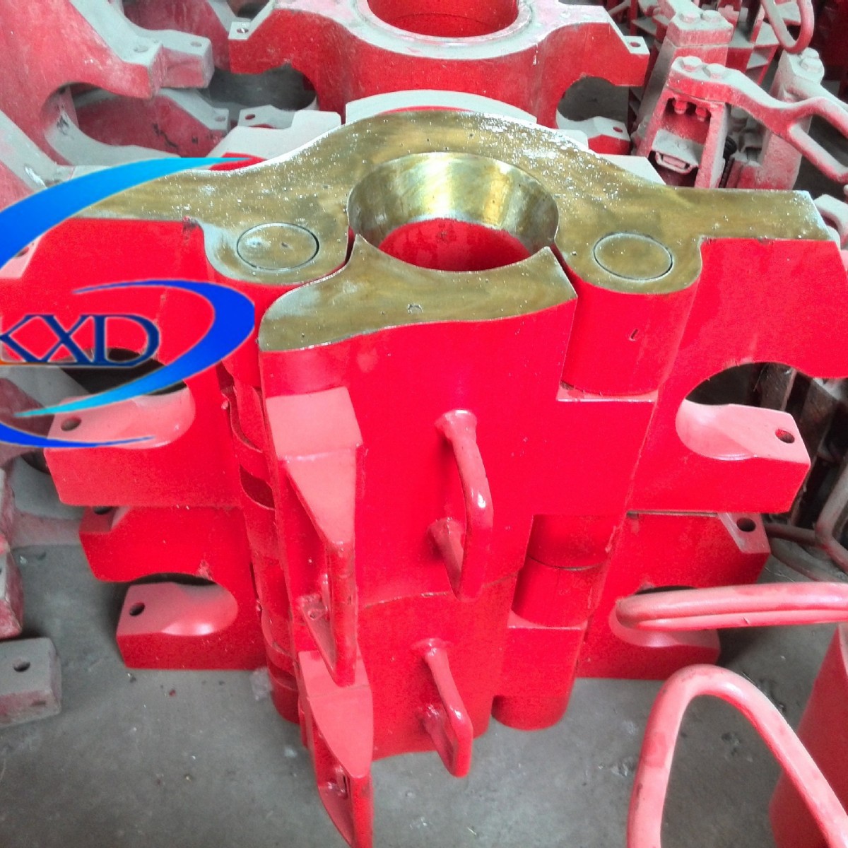 优惠3寸半钻杆斜坡吊卡  现货优惠钻杆吊卡