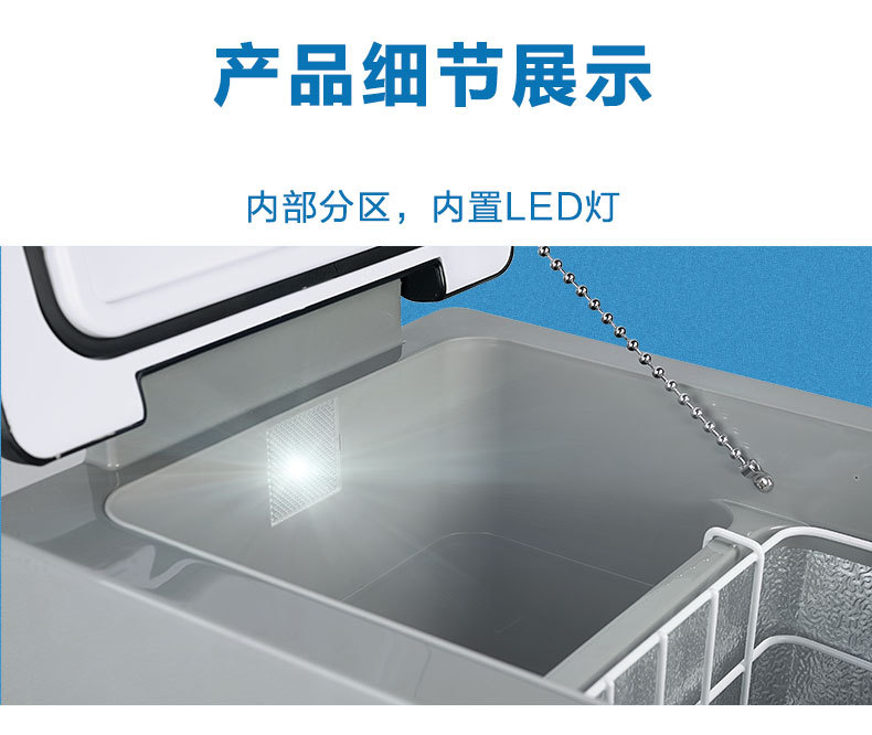 Ice Tiger Compressor Car Refrigerator Car Home Dual-use Refrigeration 12v24v Portable CF35 Dormitory Mini Refrigerator