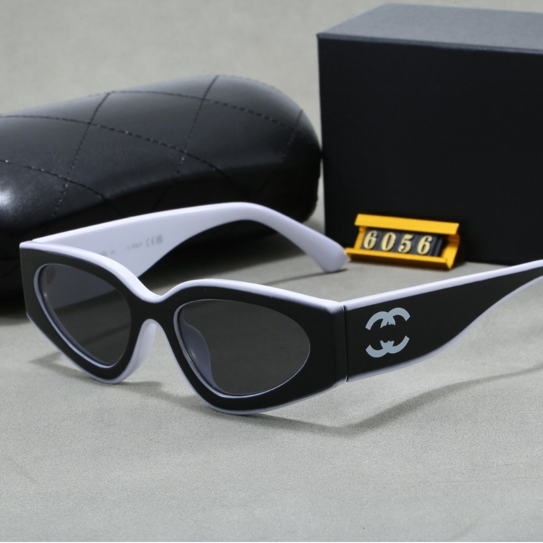 2025 New High-End Women's Light Luxury Cat-Eye Sunglasses, High-Style Sun Protection Fashion Trendy Sunglasses, Cross-Border Wholesale