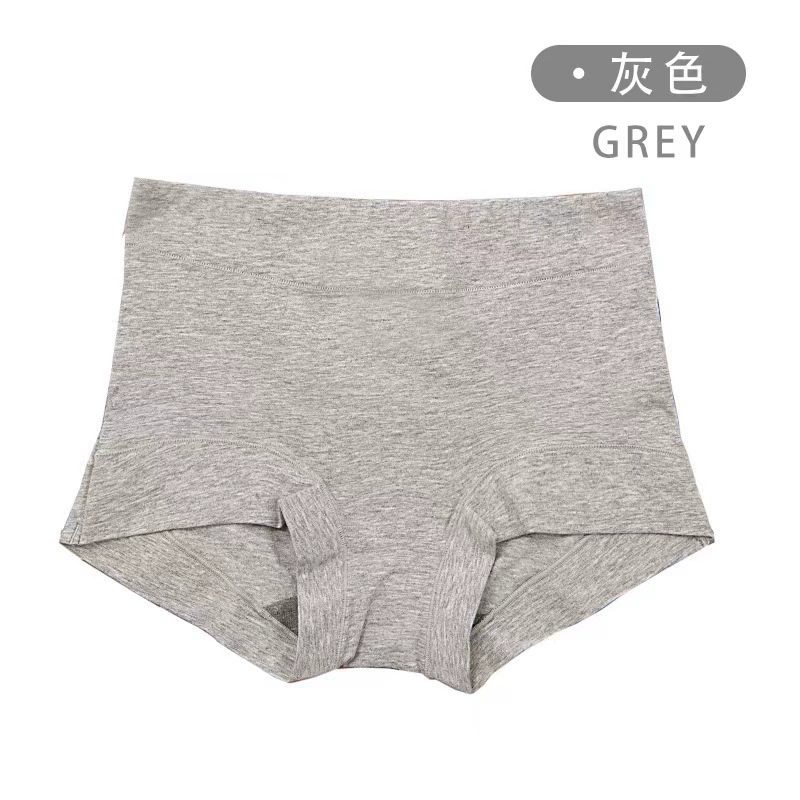 Высокий пояс женское хлопковое нижнее белье, antibakterial Breathable Briefs, плюс размеры M–XXXL