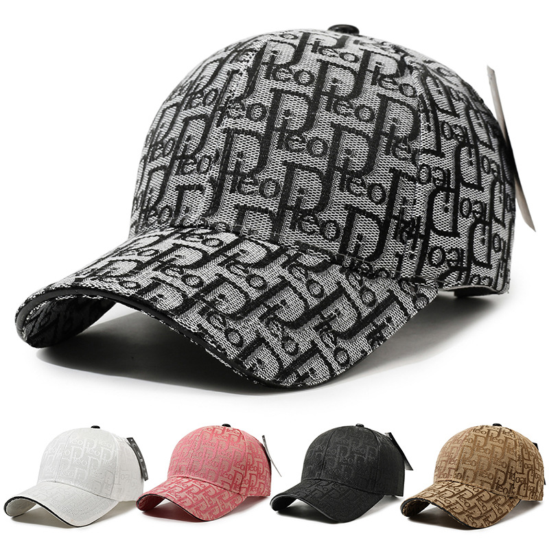 Nueva gorra de béisbol con bordes anchos simple ocio versátil gorra de lengua de pato europea y americana retro tendencia gorra de cuatro estaciones al por mayor