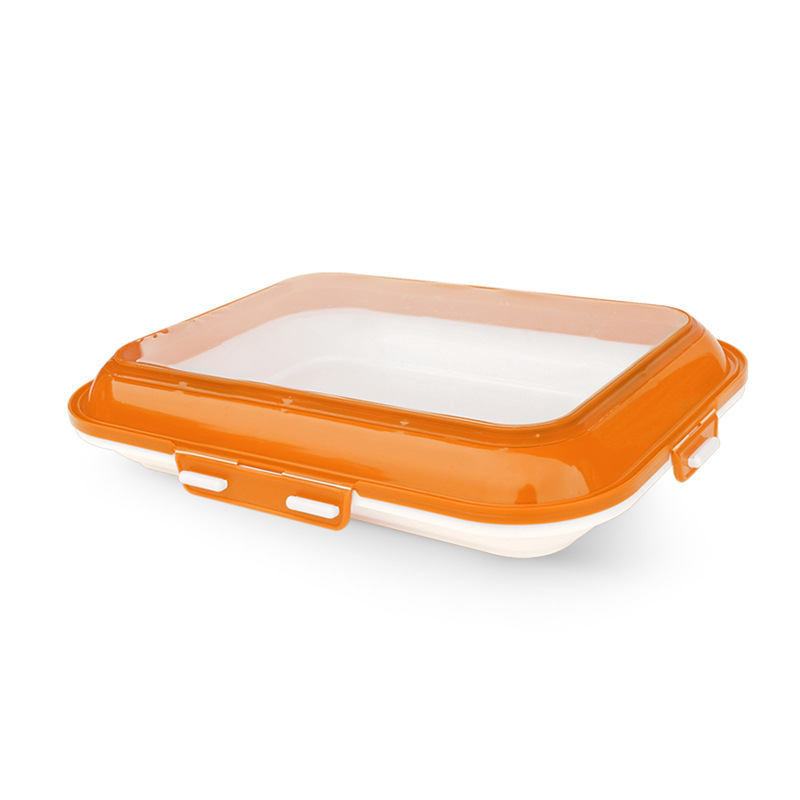 Bandeja de conservación fresca de material PP de grado alimenticio transfronterizo, caja de fusible fresco de frutas y verduras sellada, soporte personalizado al por mayor