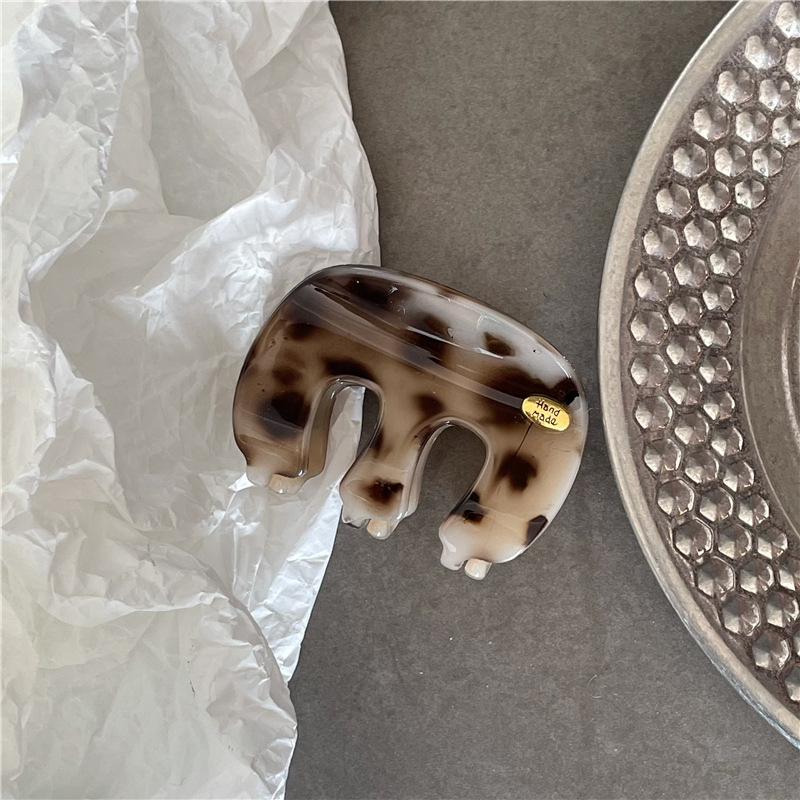 38g Weight Hair Claws Hair Accessories Type 1 Piece Quantity Holiday, Daily Occasion Plastic Material Solid Color Pattern All Seasons Season Women's Gender Vintage Style, Simple Style Style Vintage Style Simple Style Women's Solid Color Plastic Hair Claws 10