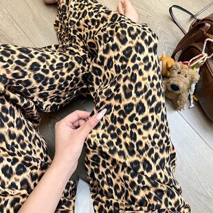 Long summer trousers, thin pijama, plus size