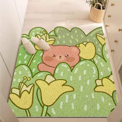 Avtomobil döşəmə paspasları: non-slip mud removal floor mat - 3-vertical-versions-4060cm-vertical-version