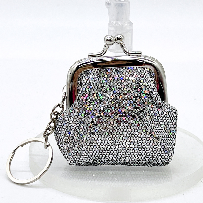 Ladies Change Coin Data Cable Cosmetic Storage Keychain Lillets Travel Bag Bags